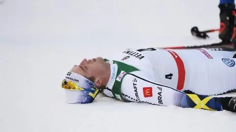 Siarczysty mróz i bardzo nietypowy problem biegacza. "Na szczęście dziecko jest już w drodze"