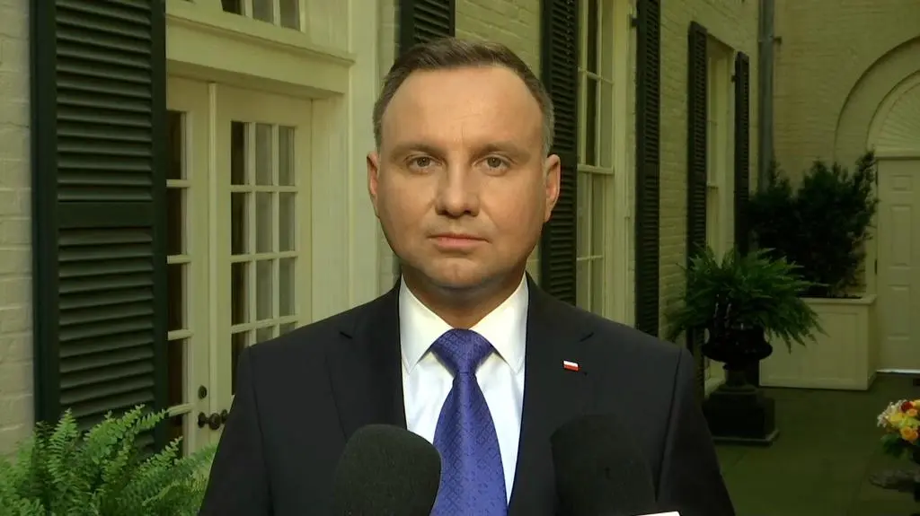 Andrzej Duda po spotkaniu z Donaldem Trumpem