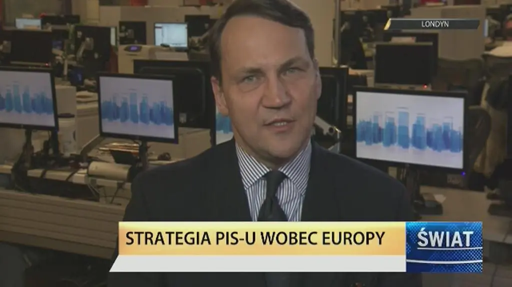 Sikorski o dyplomacji rządu PiS