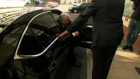 Dziennikarze prosili o komentarz prezesa Kaczyńskiego