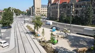 Prawoskręt z ulicy Towarowej