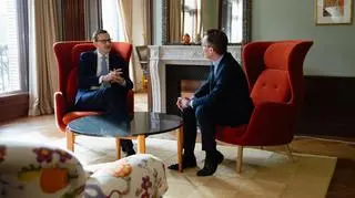 Mateusz Morawiecki i Ulf Kristersson w Sztokholmie
