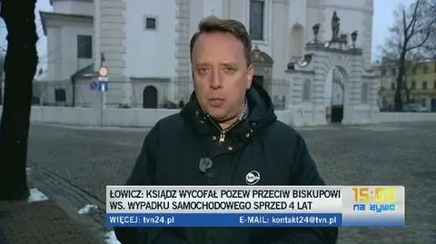 Ksiądz porozumiał się z biskupem