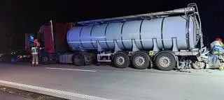 Wypadek na dolnośląskim odcinku autostrady A4