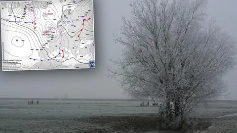 Wyż Xavielle przyniósł nam mroźny poranek. Miejscami silniej wieje