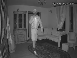 Włamywacza nagrała kamerka zostawiona w pokoju
