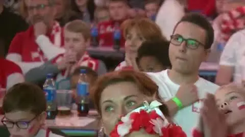 strefy kibica świętowanie