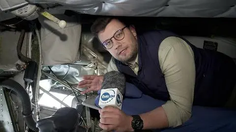 Tak wygląda tankowanie w powietrzu. Reporter TVN24 na pokładzie latającej cysterny
