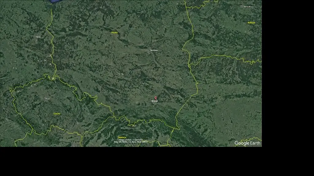 mapa mielec