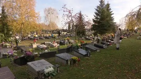 Cmentarz w Częstochowie pod specjalnym nadzorem. Pilnują go ochroniarze  