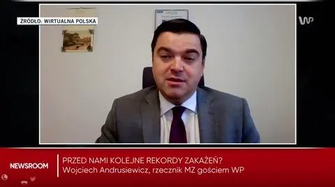 Wojciech Andrusiewicz o czwartkowym wzroście zakażeń koronawirusem