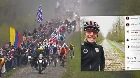 Jedno zdjęcie, wiele domysłów. Pogacar na rekonesansie fragmentu trasy Paryż-Roubaix