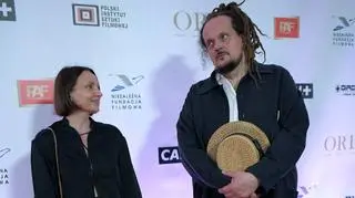 Agnieszka Ścibor (producentka) i Mariusz Wilczyński (reżyser)