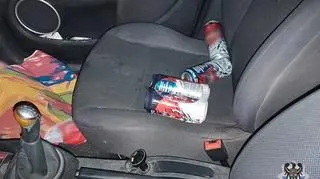 Alkohol znaleziony w aucie 36-latka
