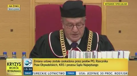 TK: nowelizacja ustawy o Trybunale autorstwa PiS częściowo niekonstytucyjna