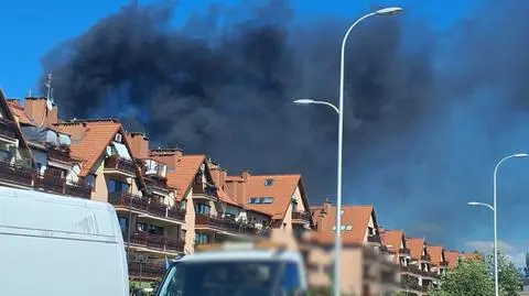 Czarny dym we Wrocławiu
