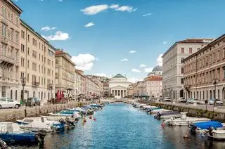 Canale Grande w Trieście