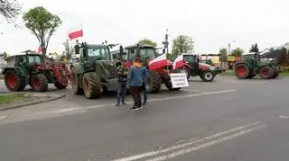 Protest rolników w Łodzi