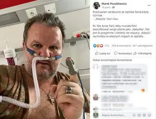 Marek Posobkiewicz odpowiada Edycie Górniak