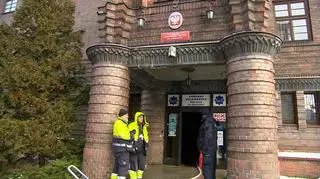 Pożar w Komendzie Wojewódzkiej Policji we Wrocławiu