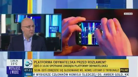Robert Kropiwnicki w programie "Wstajesz i wiesz"