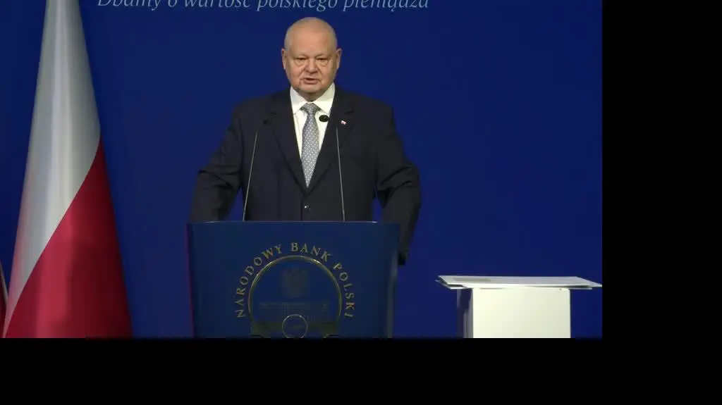 Adam Glapiński o stopach procentowych