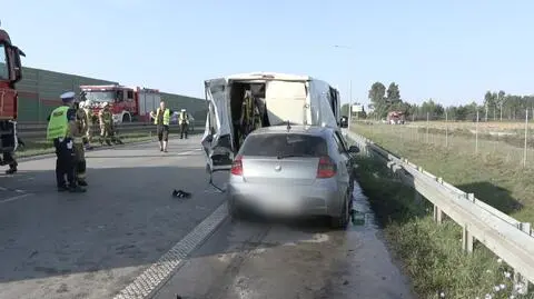Dwie osoby odniosły obrażenia