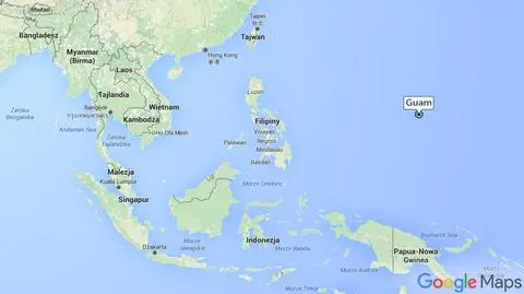 Na wyspie Guam leży baza Andersen
