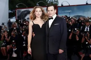 Johnny Depp i Amber Heard w 2015 roku