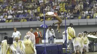 Jacek Wszoła w Montrealu został mistrzem i rekordzistą olimpijskim w skoku wzwyż