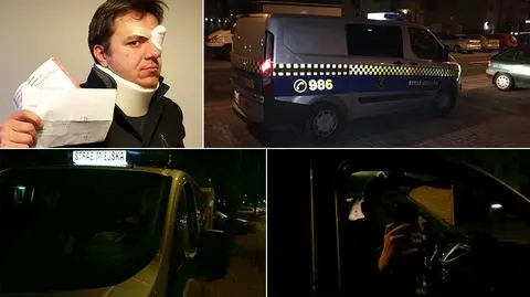 Mężczyzna twierdzi, że został pobity przez strażników miejskich