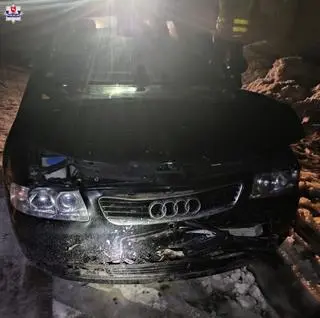 Znaleźli audi. Miało wyraźne uszkodzenia 