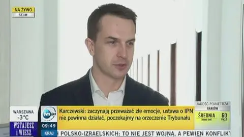 Szłapka: PiS ma podejście do prawa jak Lech Falandysz