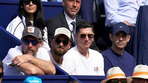 Lewandowski przyłapany na meczu hiszpańskiej gwiazdy