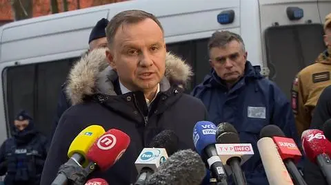 Prezydent Andrzej Duda w Przewodowie