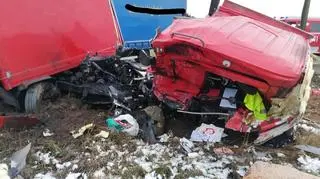 Nie żyje kierowca ciężarówki