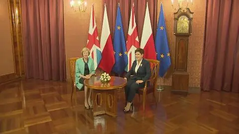 O Polakach na Wyspach i Brexicie. May przyjechała do Szydło