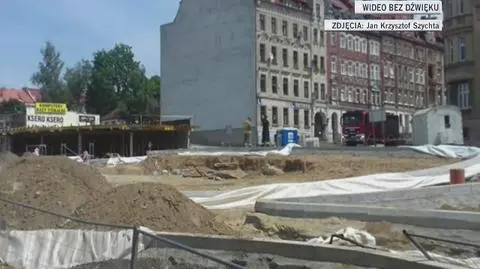 Granaty znalezione w centrum Zgorzelca. Akcja saperów