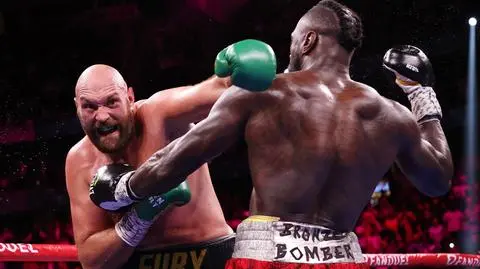 Fury walczył z Wilderem "poważnie kontuzjowany"