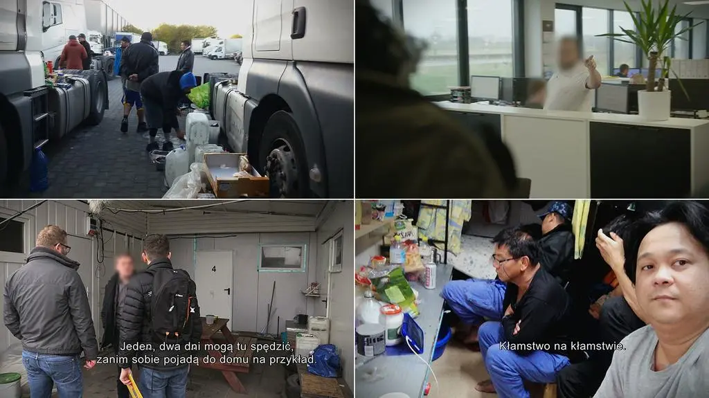 Kierowcy do niewolniczej pracy - część pierwsza reportażu