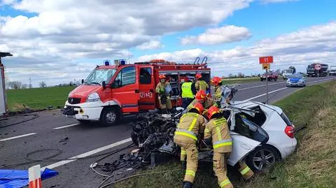 Do wypadku doszło na DK91 w miejscowości Małe Czyste