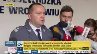 Decyzje nowego komendanta dolnośląskiej policji