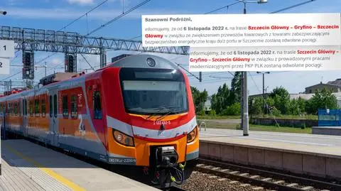 Najpierw węgiel, teraz remont. Polregio zmienia komunikat o odwołanych pociągach