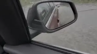 Zamiast ulicy ogromne rozlewisko
