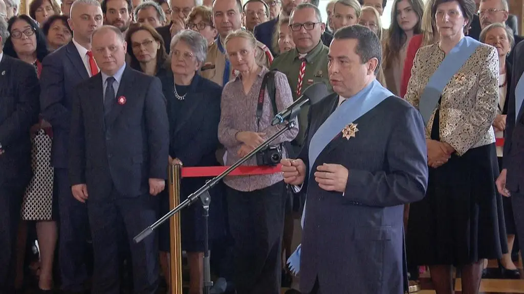 W imieniu odznaczonych głos zabrał Bronisław Wildstein