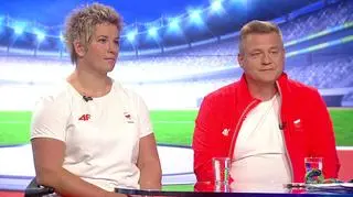 Anita Włodarczyk była gościem "Faktów po Faktach"
