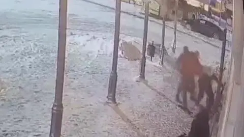 Brutalne pobicie pracownika ochrony