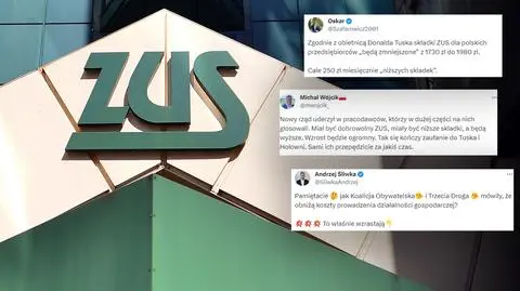 "Tusk ofiarował przedsiębiorcom wzrost składek ZUS"? Manipulacja w przekazie PiS