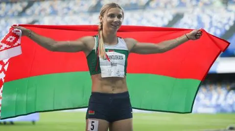 Kryscina Cimanouska nie wróci na bieżnię w Tokio