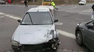 Kierowca prawdopodobnie przejechał na czerwonym świetle